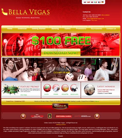 Bella vegas login  Services tailored to fit your business 